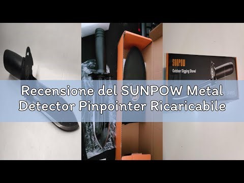Recensione del SUNPOW Metal Detector Pinpointer Ricaricabile – Sunpow Metal Detector Professionale 8