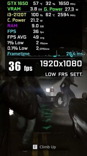 GTX 1650 + i3 2120T in 2026 -Test in 8 Games #i32120T #gtx1650 #i3