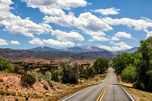 The High Road Between Taos and Santa Fe