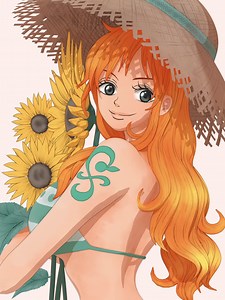 Nami 3D Fan Art - One Piece