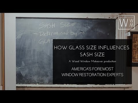 Method to Measure for Sash Size