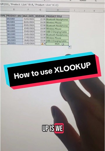 Mastering XLOOKUP in Microsoft Excel