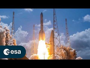 Launch of first Ariane 6 with four boosters
