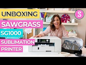 Sawgrass SG1000: Unboxing the Desktop Sublimation Printer