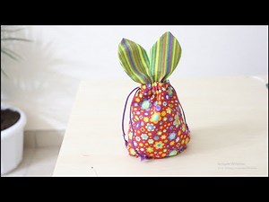 How To Sew A Bunny Bag! Super Easy!