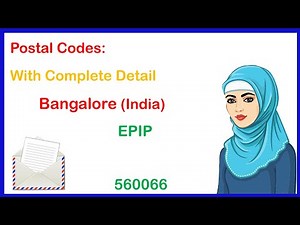 Postal Code of EPIP Bangalore Karnataka India Post code or Zip code or Pincode