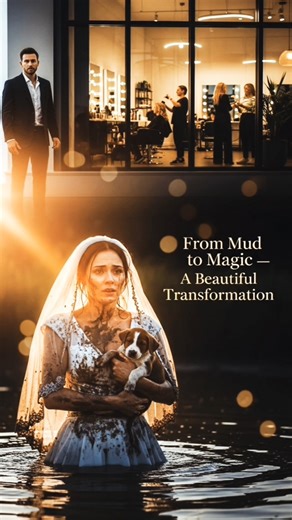 From Mud to Magic: The Bride’s Unforgettable Transformation #shortstory #youtubeshorts