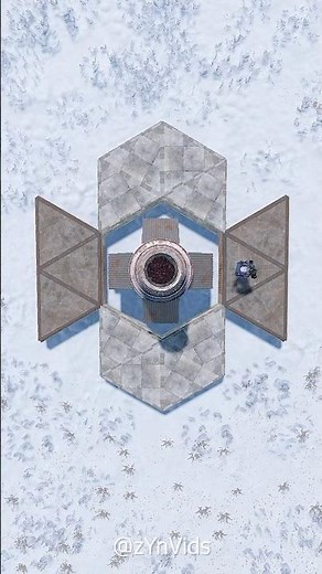 (NEW) Furnace solo/duo/trio base design in #rust #rustgame #rustbase #gaming #shorts