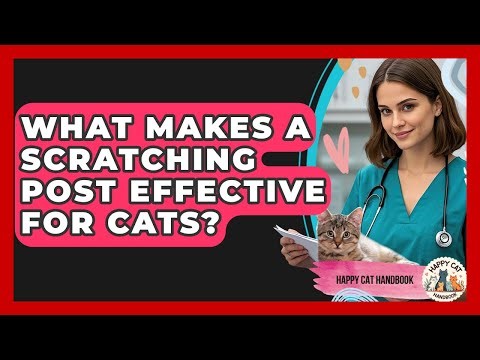 What Makes A Scratching Post Effective For Cats? - Happy Cat Handbook