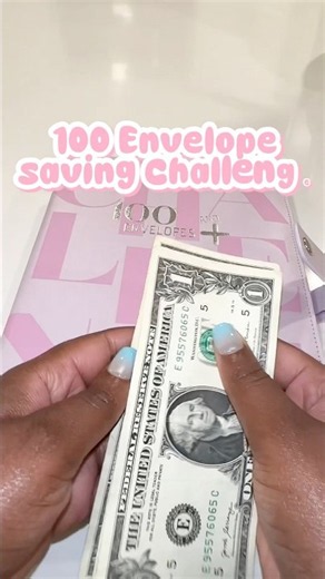 100 Envelope Saving #savingchallenge #100envelopechallenge #budgeting #cashstuffing