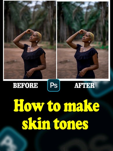 How to make Skin tones to stand out using frequency seperation PT 1 #creatorsearchinsights #photography#photoretouching #colorgrading