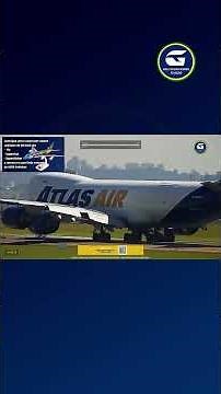 Atlas Air's Boeing 747-8F taking off from Viracopos – the most modern Jumbo jet in the world* ✈️🇺🇸