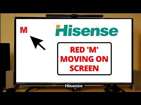 How to Fix Hisense TV red "M" moving screen || Exit from Aging Mode problem Hisense LCD TV