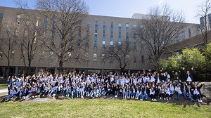 It’s Match Day—the moment when all the hard work and late nights pay off. Einstein’s graduating medical students open their envelopes, revealing where they will spend the next three to five years as residents. With friends, family, and the Einstein community by their side, our students share their excitement during this momentous occasion. | Albert Einstein College of Medicine