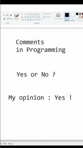Comments in Programming #Shorts