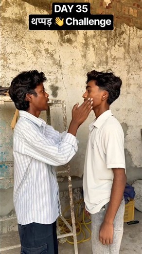 DAY 35 थप्पड़ 👋 Challenge #attli #shorts #challenge #exprol fyp #goviral