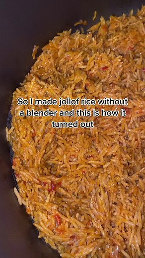 Jollof Rice Recipe Without Blender | Easy DIY Cooking Hack