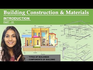 Building Construction & Materials | B-Arch Sem -1 Construction | Architecture syllabus| Archituber