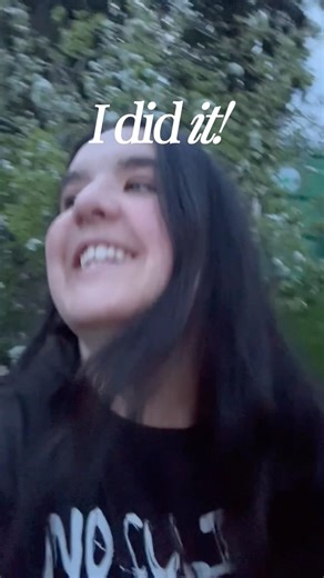 I Did It!