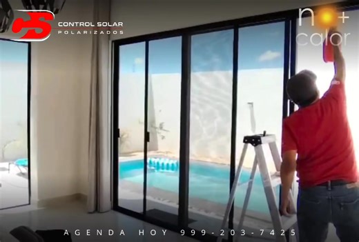 POLARIZADO NANOCERAMICO CON RECHAZO DE CALOR 😎Imaginate poder disfrutar de la vista de tu residencia, pero sin el malestar causado por el sol... sin calor, sin los daños producidos por los rayos UV, esto gracias a las Películas Inteligentes de Control Solar que CS Polarizados tiene para ti. Cuenta con: ♨️ 97% a 98% Rechazo de Calor ☀️ 100% Rechazo de Rayos UV ✅ 10 a 12 años de garantía. Di NO CALOR en el interior de tu casa o Negocio. 📱Contáctenos para mas información o agendar una cita https: