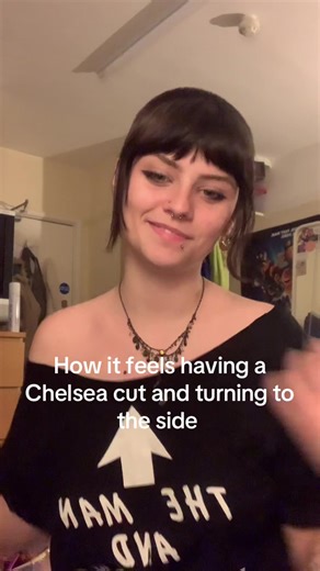 Everyone keeps thinking I just have my hair tied up 💔💔💔#chelseacut | Chelsea Haircut
