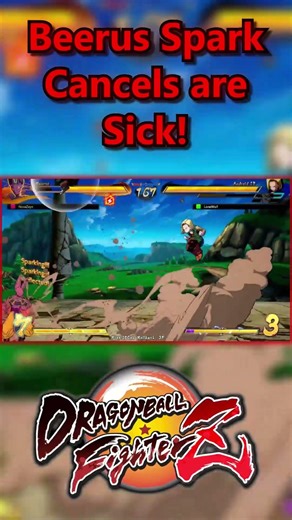 Beerus Spark Combos are SICK in DBFZ