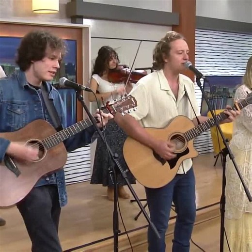 Live music from local folk ensemble "The Ground Below" on Coast Live