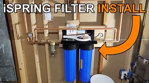 Watch How I Installed the iSpring WBG22B & WSP-50SL on Amazon Live