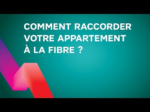 Comment raccorder mon appartement à la fibre SFR ?