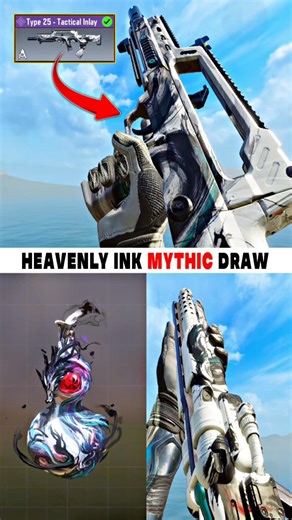 Side Items From Heavenly Ink Mythic Draw In CODM