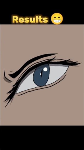 How to Draw Perfect Anime Eye Line Art 👁️✨ | Easy Ibis Paint X Tutorial for Beginners #animedrawing