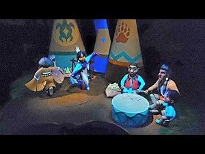 New Peter Pan's Flight Tiger Lilly Native American Scene Disney World