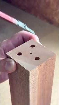 How to Make Perfect Dowel Joints #woodworking #foryou #viral #diy #wooding