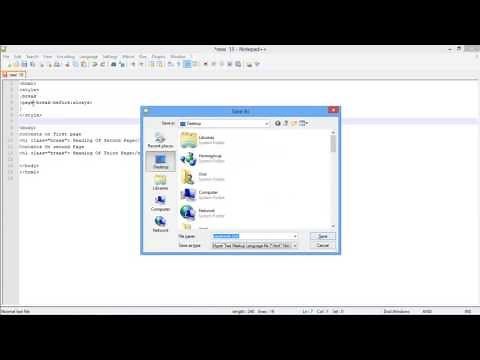How to Insert Page Break via CSS