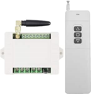 AC 110V 220V Motor Forward and Reverse Remote Control Remote Controller of Speed regulating Motor Greenhouse Roller Shutter Wireless Remote Control Switch