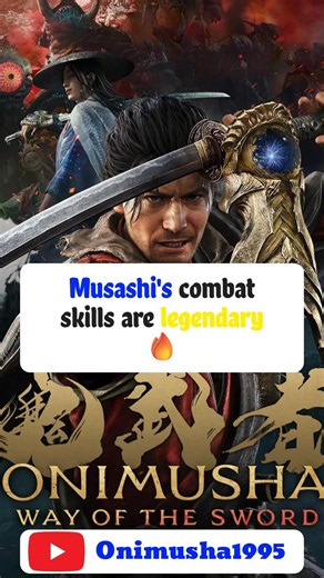 Musashi's combat skills 🔥 #onimushawayofthesword #onimusha #musashimiyamoto #gaming #hacknslash