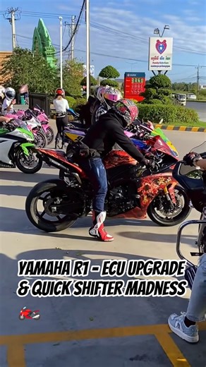 Yamaha R1 – ECU Upgrade & Quick Shifter Madness 🏍️