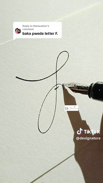 Customized Signature Ideas for Name Initials | Calligraphy Writing