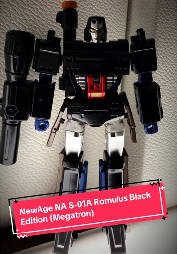 This Limited Edition Megatron is really quite nice. Everything locks into place tightly and the gun mode is just superb. The nicest version of a legends class Megatron ever. This gun ult mode is also just the best. #megatron #newage #transformers #fyp #geektok