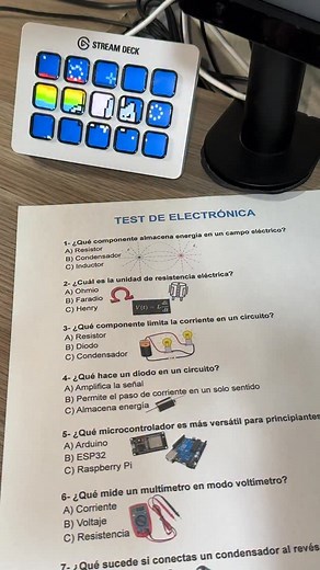 1.7K views · 2K reactions |  Test de Electrónica 1.0 ⚡️ ¿Recuerdan...