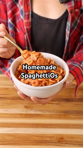 Homemade SpaghettiOs