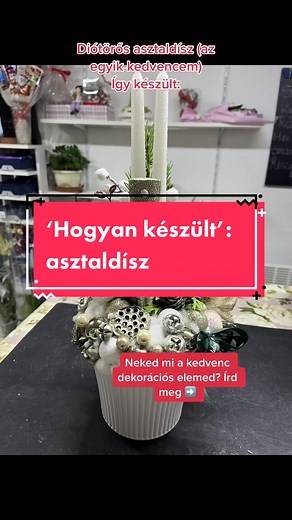 Diótörős Asztaldísz Készítése Karácsonyra