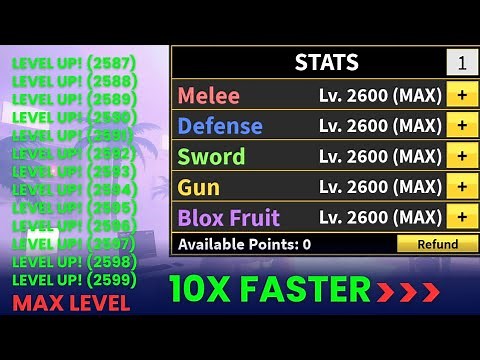 How to Level Up Fast in Blox Fruits | MAX Level in No Time!