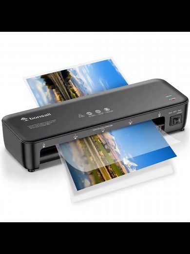 Bonsaii 9-Inch Thermal Laminator Review | Jam-Free Home & Office Laminator for Documents & Photos