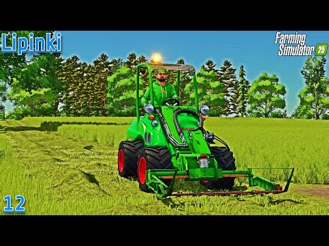MOWING GRASS WITH AVANT 750 SKID STEER | Lipinki | EP 12 | Farming Simulator 25
