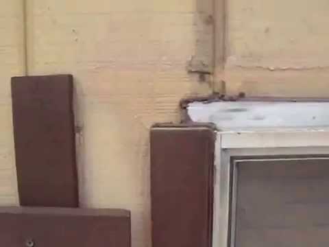 How to fix a leaking window with flashing tape