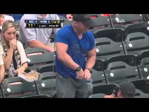 BodyBuilder Baseball Fan Can't Open Water Bottle at New York Mets Baseball Game - Food Mind and Body