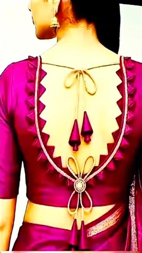 💕traditional fancy blouse back neck design sleeves design#shortvideo#shorts #ytshorts#pritiboutique