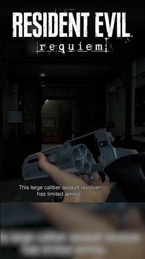 Grace Reloading The Revolver - RESIDENT EVIL REQUIEM FPS Gameplay #ResidentEvil #ResidentEvilRequiem