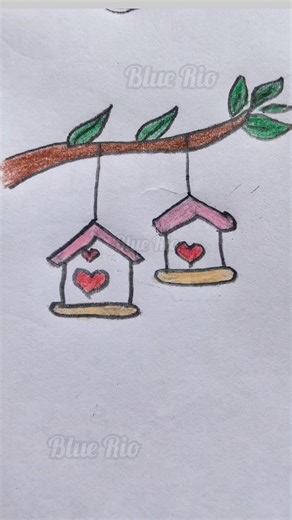 easy drawing | Blue Rio